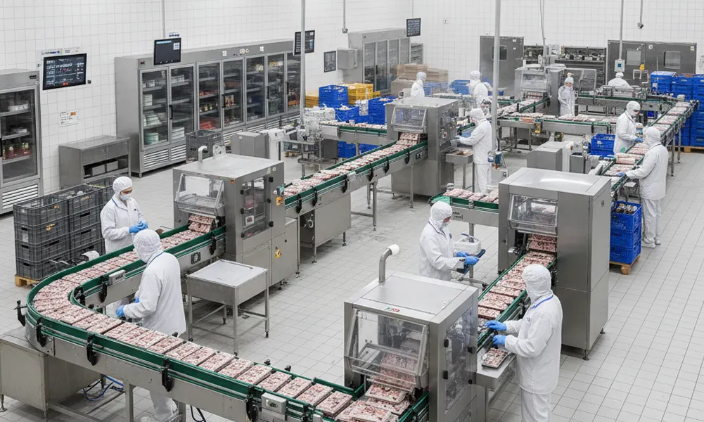 We Are Experts In Food Processing Plants - Ammonia